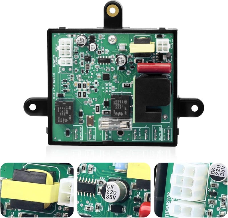 HLTIT Upgraded 3316348.900 RV Fridge Circuit Control Board for Dometic Fridge Circuit Board DM2652 RM2652 RM2852 3316348.000 - Image 5